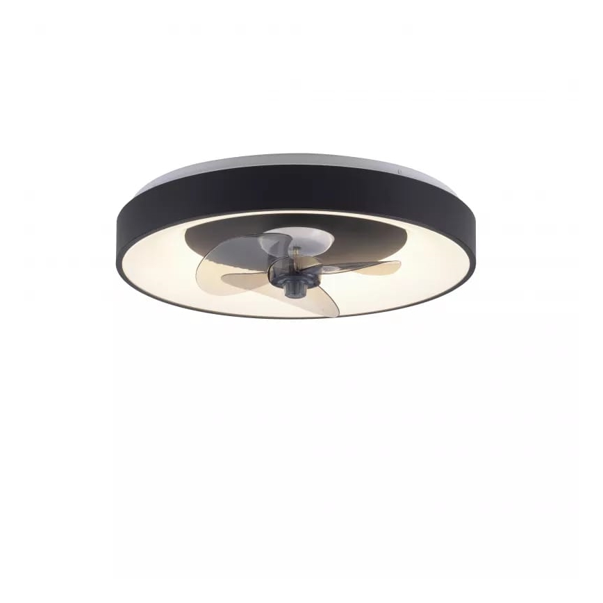 JUST LIGHT. 14644-18 - LED Dimmable ceiling light with a fan VENIKA LED/36W/230V d. 48,6 cm 2700-5000K + remote control