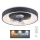 JUST LIGHT. 14644-18 - LED Dimmable ceiling light with a fan VENIKA LED/36W/230V d. 48,6 cm 2700-5000K + remote control