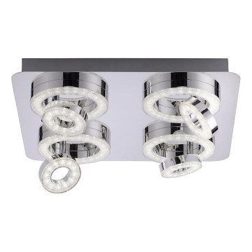 JUST LIGHT. 14662-17 - LED RGBW Dimmable spotlight TIM LOLASMART 4xLED/5,9/230V 2700-5000K + remote control