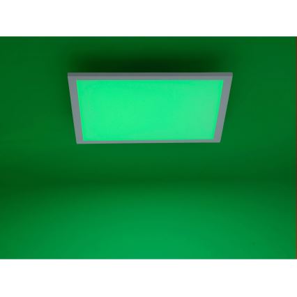 JUST LIGHT. 14681-16 - LED RGB Dimmable surface-mounted panel LOLA FLAT LED/28W/230V 2700-5000K + remote control