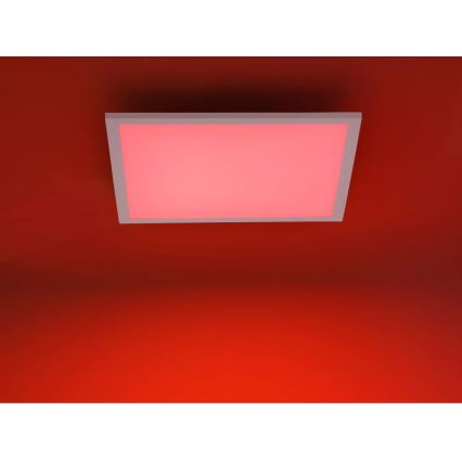 JUST LIGHT. 14681-16 - LED RGB Dimmable surface-mounted panel LOLA FLAT LED/28W/230V 2700-5000K + remote control