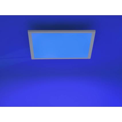 JUST LIGHT. 14681-16 - LED RGB Dimmable surface-mounted panel LOLA FLAT LED/28W/230V 2700-5000K + remote control