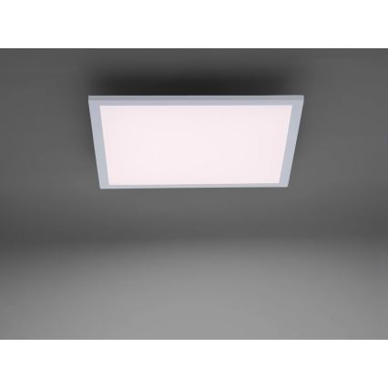 JUST LIGHT. 14681-16 - LED RGB Dimmable surface-mounted panel LOLA FLAT LED/28W/230V 2700-5000K + remote control