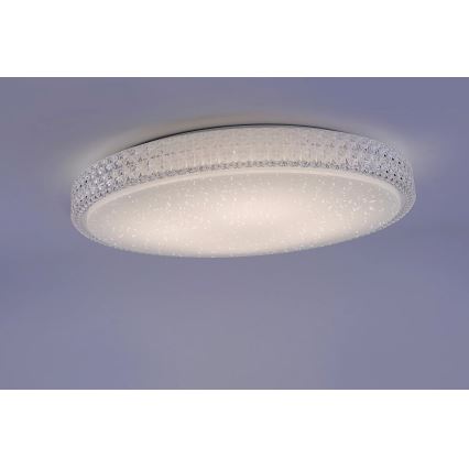 JUST LIGHT. 14745-00 - LED RGB Dimmable ceiling light FRIDA LED/36W/230V 2700-5000K + remote control