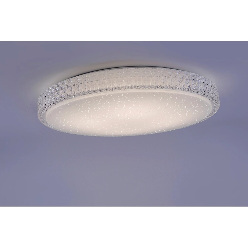 JUST LIGHT. 14745-00 - LED RGB Dimmable ceiling light FRIDA LED/36W/230V 2700-5000K + remote control