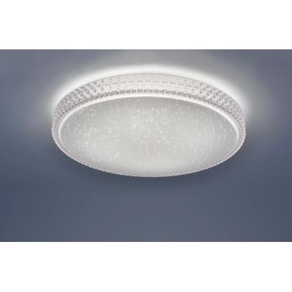 JUST LIGHT. 14745-00 - LED RGB Dimmable ceiling light FRIDA LED/36W/230V 2700-5000K + remote control