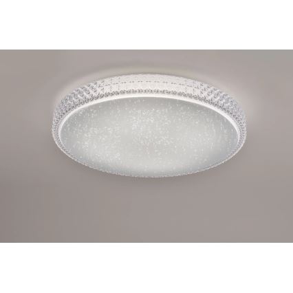 JUST LIGHT. 14745-00 - LED RGB Dimmable ceiling light FRIDA LED/36W/230V 2700-5000K + remote control