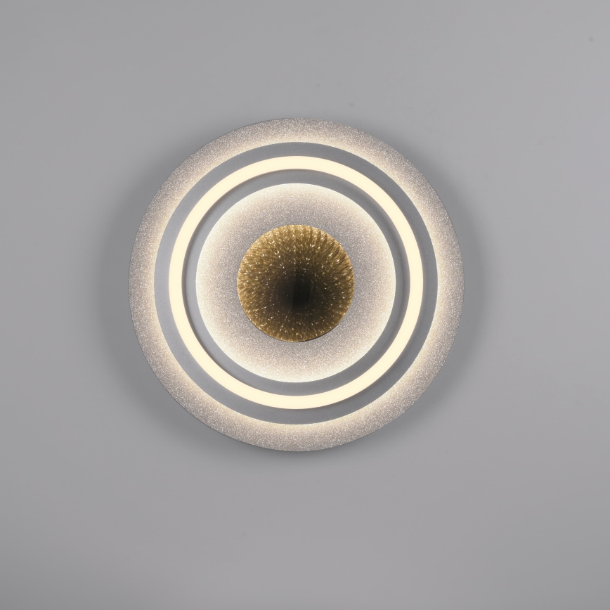 JUST LIGHT. 15089-21 - LED ceiling light CICHIO LED/36W/230V Ø 40 cm matte chrome