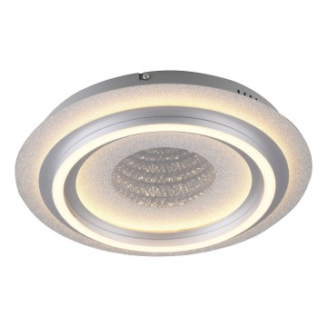JUST LIGHT. 15089-21 - LED ceiling light CICHIO LED/36W/230V Ø 40 cm matte chrome