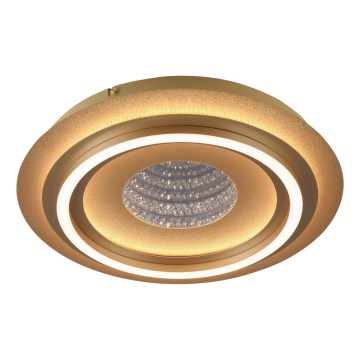 JUST LIGHT. 15089-60 - LED ceiling light CICHIO LED/36W/230V Ø 40 cm gold