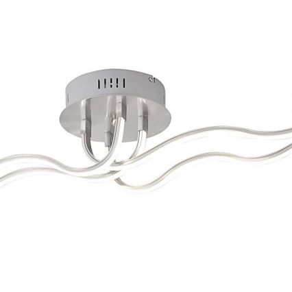 JUST LIGHT. 15126-55 - LED Surface-mounted chandelier WAVE LED/29,4W/230V matte chrome