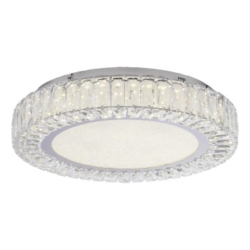 JUST LIGHT. 15222-17 - LED ceiling light KULUNKA LED/46W/230V Ø 50 cm polished chrome