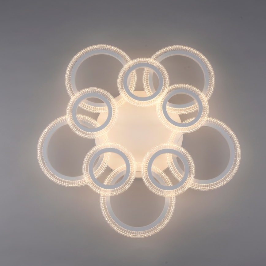 JUST LIGHT. 15268-16 - LED ceiling light CRYSTALLO LED/48.5W/230V Ø 68.6 cm white