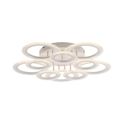 JUST LIGHT. 15268-16 - LED ceiling light CRYSTALLO LED/48.5W/230V Ø 68.6 cm white