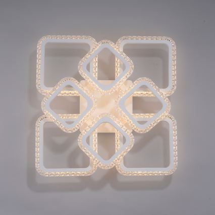 JUST LIGHT. 15269-16 - LED ceiling light CRYSTALLO LED/43,5W/230V 49x49 cm white