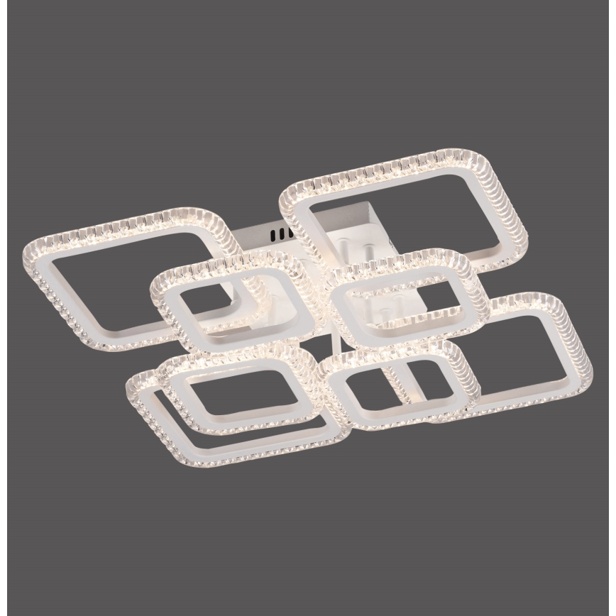 JUST LIGHT. 15269-16 - LED ceiling light CRYSTALLO LED/43,5W/230V 49x49 cm white