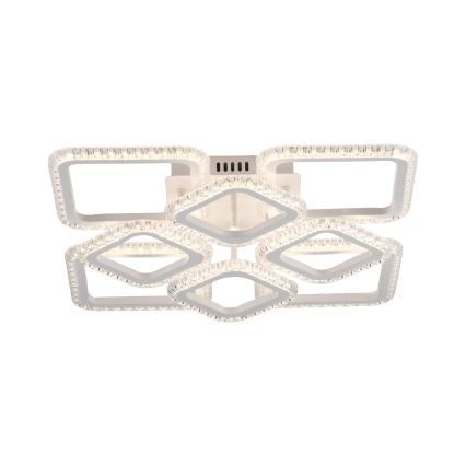 JUST LIGHT. 15269-16 - LED ceiling light CRYSTALLO LED/43,5W/230V 49x49 cm white