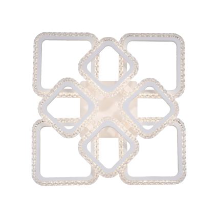 JUST LIGHT. 15269-16 - LED ceiling light CRYSTALLO LED/43,5W/230V 49x49 cm white