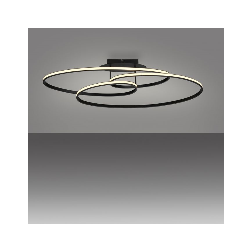 JUST LIGHT. 15321-18 - LED Ceiling light LUMACA LED/33W/230V black