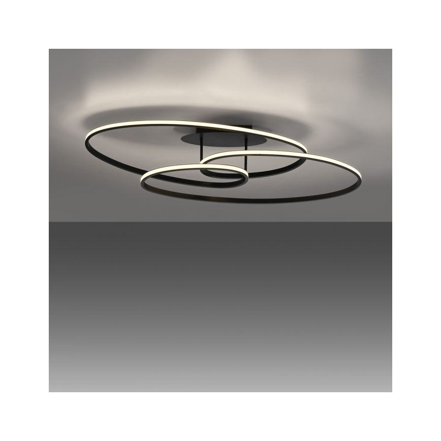 JUST LIGHT. 15321-18 - LED Ceiling light LUMACA LED/33W/230V black