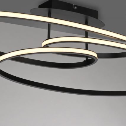 JUST LIGHT. 15321-18 - LED Ceiling light LUMACA LED/33W/230V black