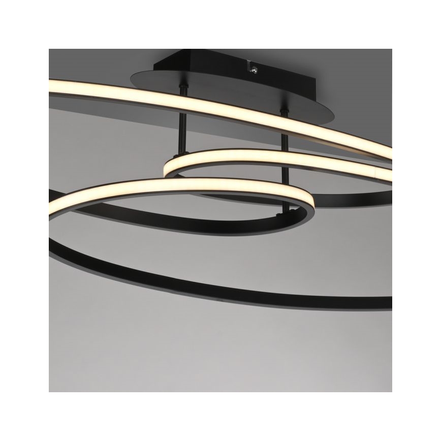 JUST LIGHT. 15321-18 - LED Ceiling light LUMACA LED/33W/230V black