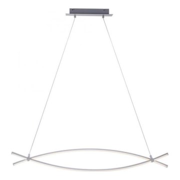 JUST LIGHT. 15382-55 - LED Chandelier on a string MAJA 2xLED/8,4W/230V matte chrome