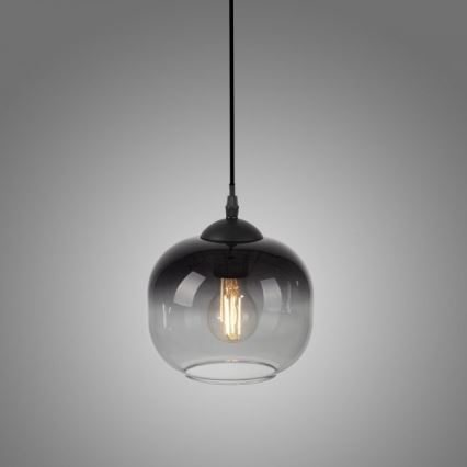 JUST LIGHT. 15420-18 - Chandelier on a string ZEA 1xE27/25W/230V black