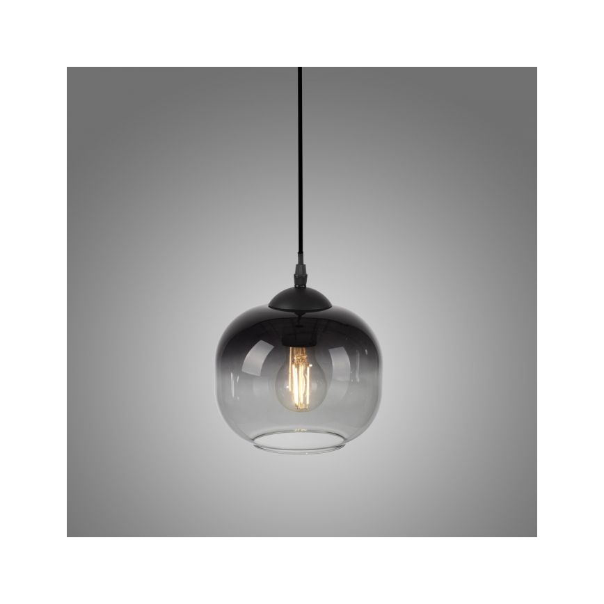 JUST LIGHT. 15420-18 - Chandelier on a string ZEA 1xE27/25W/230V black
