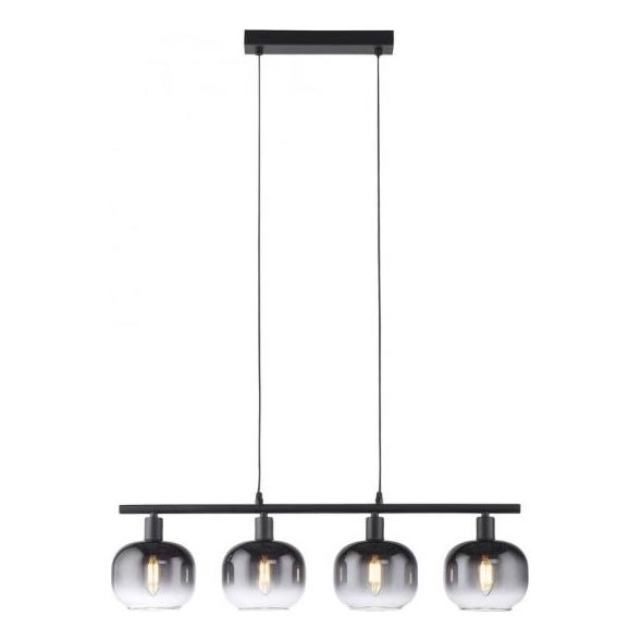 JUST LIGHT. 15421-18 - Chandelier on a string ZEA 4xE14/25W/230V black