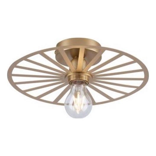 JUST LIGHT. 15635-60 - Ceiling light SPIKE 1xE27/40W/230V d. 30 cm brass
