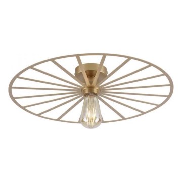 JUST LIGHT. 15636-60 - Ceiling light SPIKE 1xE27/40W/230V d. 50 cm brass