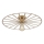 JUST LIGHT. 15636-60 - Ceiling light SPIKE 1xE27/40W/230V d. 50 cm brass
