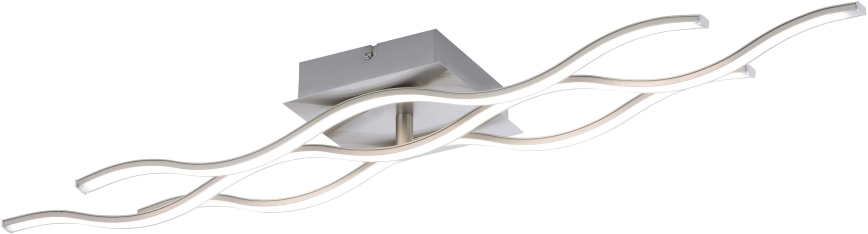 JUST LIGHT. 16266-55 - LED RGB Dimmable ceiling light LOLA WAVE LED/30W/230V 2700-5000K + remote control