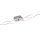 JUST LIGHT. 16266-55 - LED RGB Dimmable ceiling light LOLA WAVE LED/30W/230V 2700-5000K + remote control