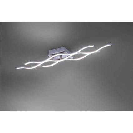 JUST LIGHT. 16266-55 - LED RGB Dimmable ceiling light LOLA WAVE LED/30W/230V 2700-5000K + remote control