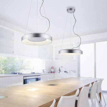 JUST LIGHT. 17075-21 - LED Dimmable chandelier on a string KETO ANIKA LED/26,5W/230V 2700-5000K + remote control