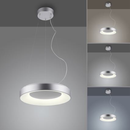 JUST LIGHT. 17075-21 - LED Dimmable chandelier on a string KETO ANIKA LED/26,5W/230V 2700-5000K + remote control