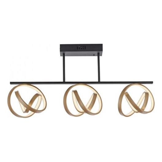 JUST LIGHT. 6245-18 - LED Dimmable surface-mounted chandelier LOOP 3xLED/11W/230V 2700-5000K + remote control