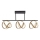 JUST LIGHT. 6245-18 - LED Dimmable surface-mounted chandelier LOOP 3xLED/11W/230V 2700-5000K + remote control