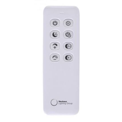JUST LIGHT. 6245-18 - LED Dimmable surface-mounted chandelier LOOP 3xLED/11W/230V 2700-5000K + remote control