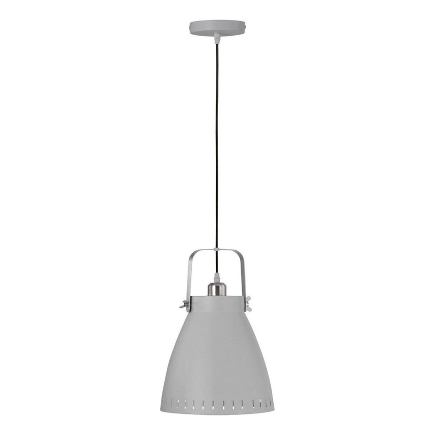 JUST LIGHT. L11160-16 - Chandelier on a string EVA 1xE27/60W/230V d. 26,5 grey