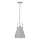 JUST LIGHT. L11160-16 - Chandelier on a string EVA 1xE27/60W/230V d. 26,5 grey