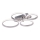 JUST LIGHT. L16271-55 - LED RGBW Dimmable ceiling light JOHANNA LOLASMART LED/24W/230V 2700-5000K + remote control