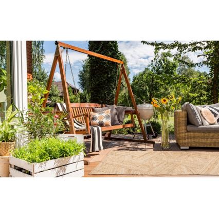 JUTA Rug 70 x 140 cm, Beige/Natural