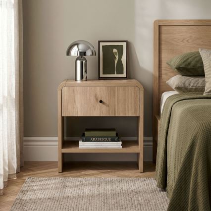 KABIN Nightstand 45 x 40 cm, Oak