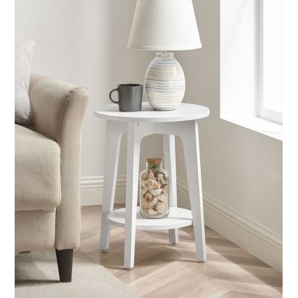KAEL White Side Table