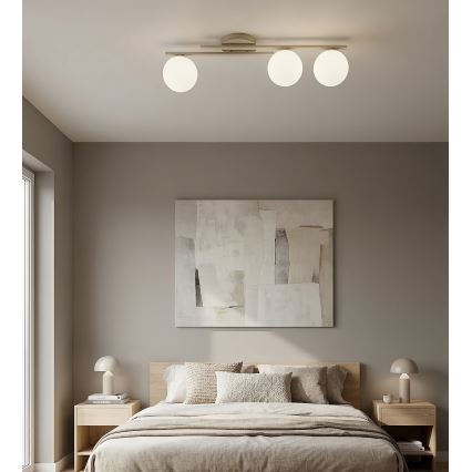 KAIRO Ceiling Light 3xE14/10W/230V beige