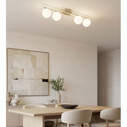 KAIRO Ceiling Light 4xE14/10W/230V Beige