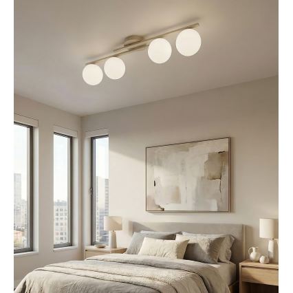 KAIRO Ceiling Light 4xE14/10W/230V Beige